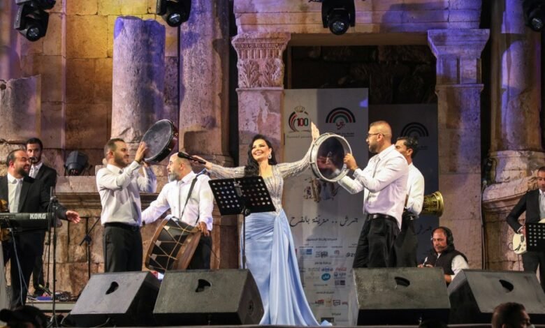 الوفاء عنوان سهرة ديانا كرزون الجماهيرية في مهرجان جرش