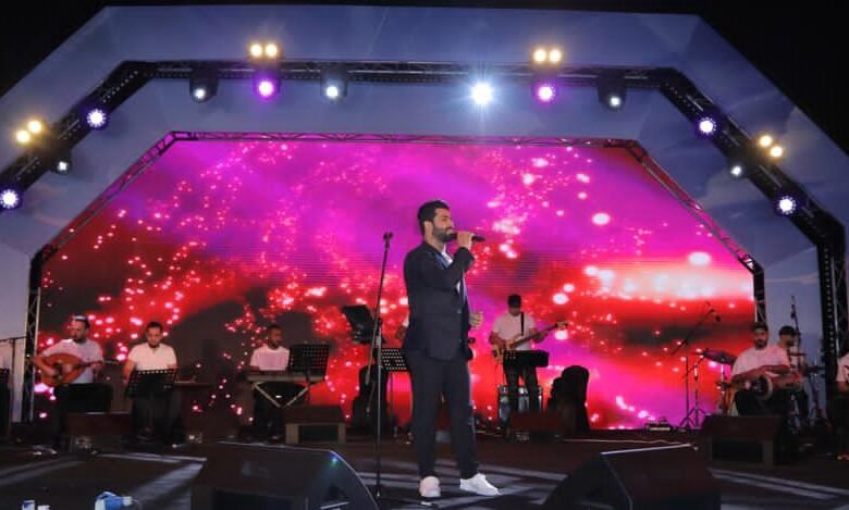 الفنان محمود التركي ضمن مهرجان العيد الضخم في قطر
