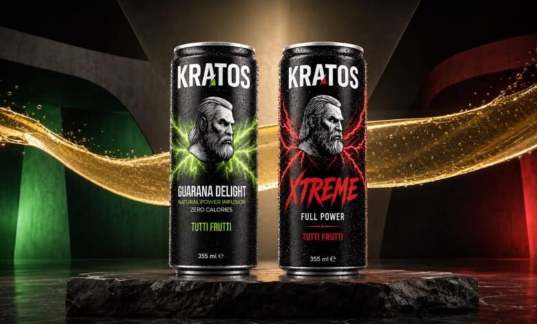 Guarana Delight خالٍ من السكر وXTREME بفيتامينات B من KRATOS بالسعودية