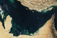 ردا على أوهام ترامب بملكية مضيق هرمز.. خريطة تظهر كاليفورنيا أرضا إيرانية (صورة)