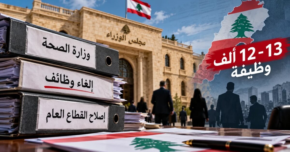 من وزارة الصحة إلى 13 ألف وظيفة: هل بدأت إعادة هيكلة واسعة للقطاع العام في لبنان؟