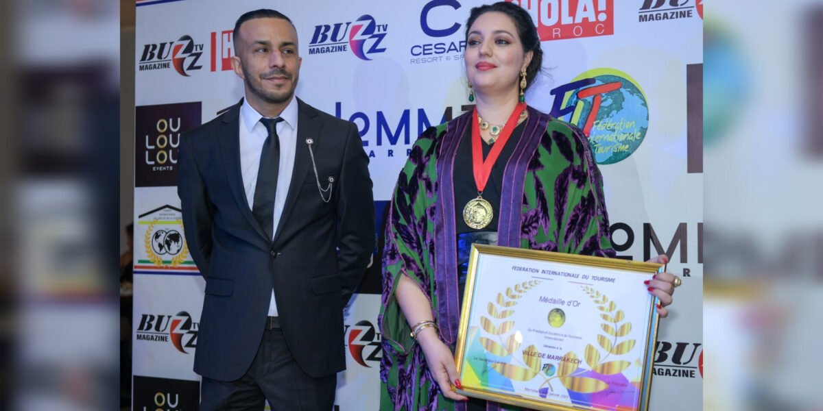 حفل الجوائز الذهبية لجمعية السياحة والفن الدولي بمراكش
