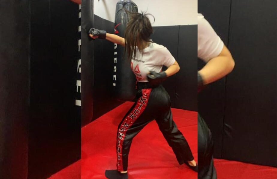 الإعلامية مايا قواس تولي اهتمام لرياضة الكيك بوكسينغ/ Kickboxing