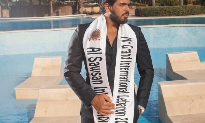 عبد حطب يفوز بلقب Mr Grand International Lebanon