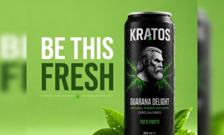كريتوس KRATOS مشروب الطاقة الوظيفي الجديد الذي فاجأني وأنا أبحث في السوق العالمي